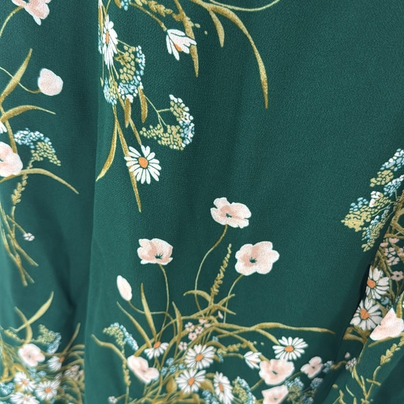 Reformation Green Floral Women's Dress - Picture 4 of 4